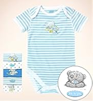 5 Pack Pure Cotton Tatty Teddy Bodysuits