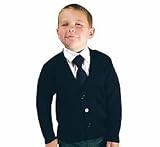 Boys' Black Cardigan Sweater School Uniform By French Toast