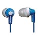 Panasonic RP-HJE120-A In-Ear Earbud Ergo-Fit Headphone (Blue)