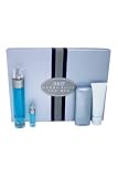 360 by Perry Ellis for Men - 4 Pc Gift Set 3.4oz EDT Spray, 3oz After Shave Balm, 2.75oz Alcohol-Free Deodorant Stick, 7.5ml EDT Spray