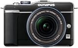 Cheap Olympus PEN E-PL1 12.3MP Live MOS Micro Four Thirds Interchangeable Lens Digital Camera with 14-42mm f/3.5-5.6 Zuiko Digital Zoom Lens (Black)