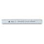 5 Star 30cm Blue Tint Shatter Resistant Ruler