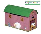 Guidecraft Little Farmhouse Barn Toy Chest