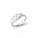 Sterling Silver 5 Stone CZ Ring