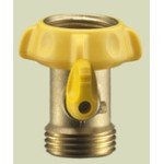 Nelson Brass Single Outlet Hose Adapter, 50302