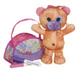 Doodle Bear Large w/ Washable Marker Scribbles - Wild Colors