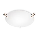 T-510 Series Flush Mount Size/Wattage/Finish: Large/300w/Gold