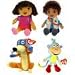 Ty Beanie Baby Set of 4 Beanie Babies (Dora, Diego, Boots and Swiper)