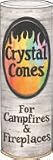Review   / Crystal Cones for Campfires & Fireplaces