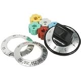 Electric Oven Knobs, Black