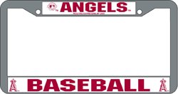 Anaheim Angels MLB Chrome License Plate Frame