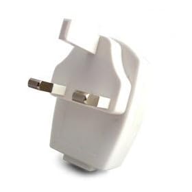 Brand New White USB To Mains Charger/Adaptor For Charging MP3 Players, iPods, Nano, Touch, Digital Cameras