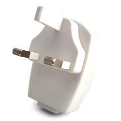 Sumnique WHITE 3 PIN 500mA USB UK wall plug AC Power Adapter Charger for MP3 players, ipods, mobile phones, PDA s and Digital Cameras