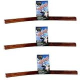 (90) 12 Regular Bully Sticks - Odor Free!!