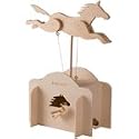 Automata Wood Winding Toy DIY Kit - Galloping Horse