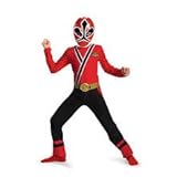 Boys Red Ranger Samurai Classic (As Shown;3t-4t)