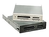 Foxconn CR-03 - Card reader - 7 in 1 - 3.5" ( CF I, CF II, Memory Stick, MS PRO, Microdrive, MMC, SD, SM ) - USB
