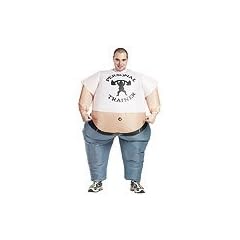 Sparmeile 24510 - Aufblasbares Kost�m Personal Trainer, Fasching, Karneval
