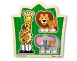 Melissa & Doug Jungle Friends (Safari) Jumbo Knob