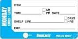 Daydots DuraLabel - Shelf Life Mon 10201-01-31
