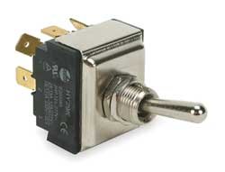 Power First 2LMY9 Toggle Switch, Maintained, 3PDT, 20/15A