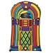Giant Inflatable Indoor Outdoor Jukebox Decoration - 4 ft. x 30"