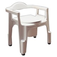 Apex-Carex Deluxe Composite Commode With Removable Back, Model No : B362-00 - 2 Units / Case