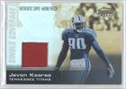 2003 Bowman's Best Single Coverage Jerseys #SCRJK - Jevon Kearse/100