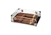 Humidor Zino Acryl Grande (Transparent, Brass)