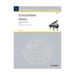 Konzert a-Moll: op. 54. Klavier und Orchester. Klavierauszug f�r 2 Klaviere. (Edition Schott)