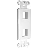 NILES AUDIO CORPORATION, Niles MB-2JD Phone Jacks Faceplate Insert (Catalog Category: Accessories / Rack & Cabling)