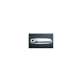 All Sales 405 Polished Billet Aluminum Plain Door Handles - Set of 2