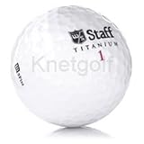 120 MINT WILSON TITANIUM MIX USED GOLF BALLS + FREE TEES by