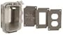 IMPERIAL 71932 VERTICAL GFCI CLEAR PLASTIC COVER