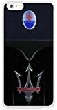 Generic 6 Plus Case,6S Plus Cover,Maserati logo 4 Slim Case for iPhone 6/6S Plus(White)