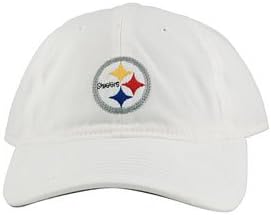 Pittsburgh Steelers Ladies White Classic Adjustable Cap