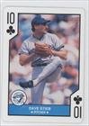 1990 U.S. Playing Cards All-Stars #10C - Dave Stieb