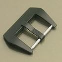 Panerai-Style Buckle (18mm, Black)