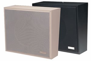 1Watt 1Way Wall Speaker - Black