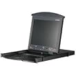 CAT5 Dual Rail 17" LCD 8-PORT