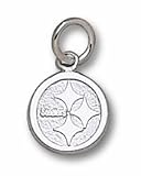 Pittsburgh Steelers 3/8" Logo Tie Tac - Sterling Silver Jewelry
