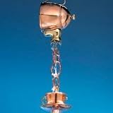 Good Directions 496P-6 Rain Chain Teapot with Teacups