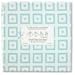 Baby : SwaddleDesigns Swaddle Designs Blue Mod Square Design Swaddling Blanket