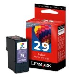 Lexmark 29 (18C1429) Color OEM Genuine Inkjet/Ink Cartridge - Retail