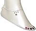 Tiger-eye Gemstone Anklet Buy Body Jewelry Online 20 Grams 10.75  (anklt597b)