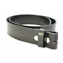 MENS/WOMENS BLACK LEATHER BELT FOR BUCKLES