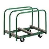 Panel/Sheet Moving Truck,1200 lb Cap.,28x38x8-1/2,Green, Sold as 1 each