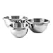 CIA Masters Collection Stainless Steel 3 Pc Mixing Bowl Set