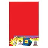 Foam Sheets,for Arts/Crafts,5-1/2x8-1/2,40/PK,Rainbow Asst