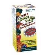 Ultra Source of Life Whole Life Energy Enhancer Multi-Vitamin - 90 - Tablet